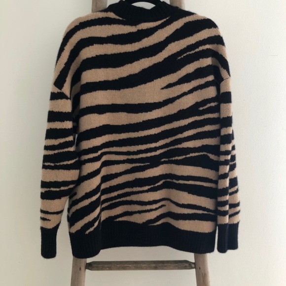 Anine Bing Cheyenne Cashmere Sweater Size L - Picture 5 of 8